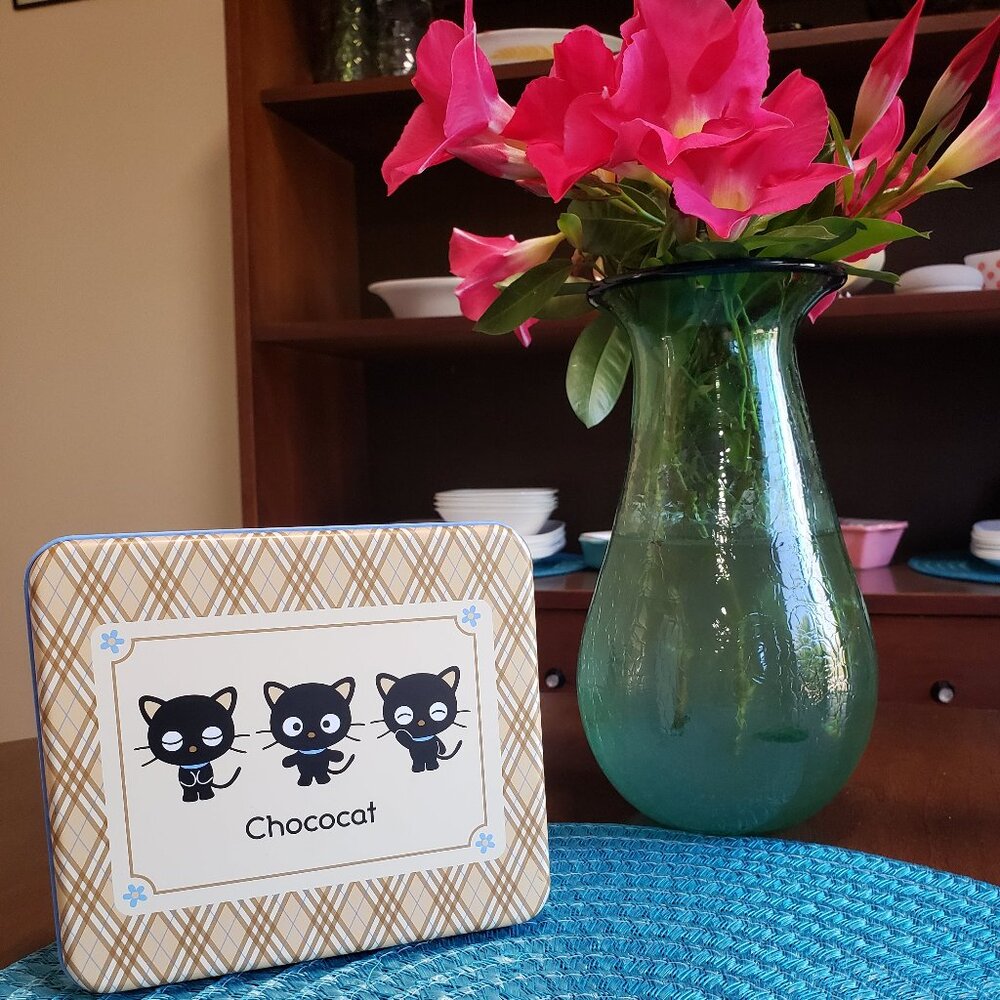 Vintage Chococat Stationary/Letter Set with Tin